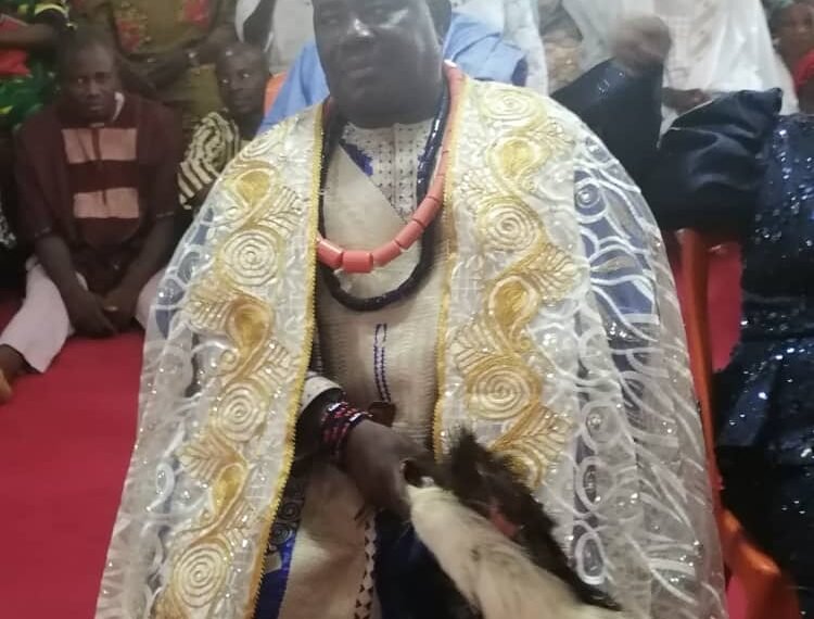 Imane Chiefdom Honors Veteran Journalist Ben Adaji with title of peace Ambassador