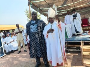 Bishop of Wukari Diocese Blesses Dr. Bulus Maiyaki,&hellip;