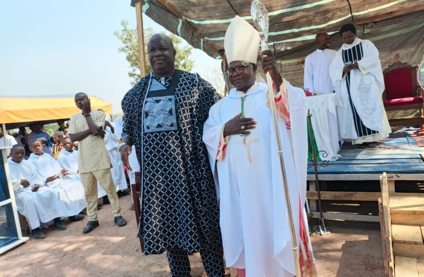 Bishop of Wukari Diocese Blesses Dr. Bulus Maiyaki,&hellip;