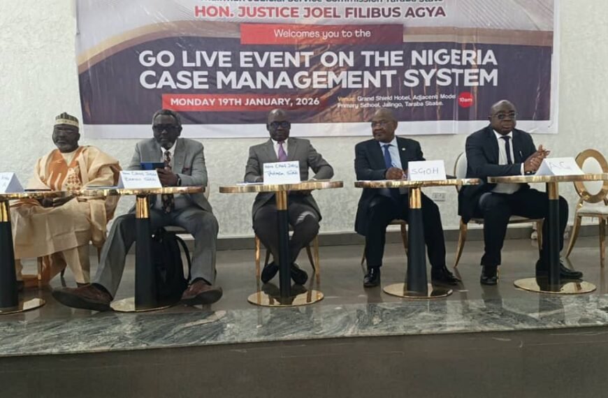 Taraba govt launches portal design for e-filing of&hellip;