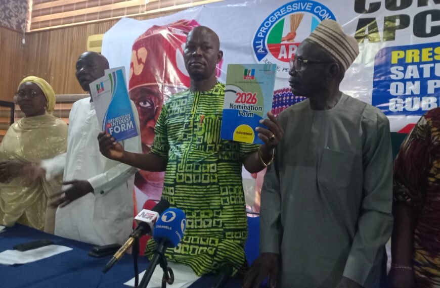 Taraba APC coalition obtains forms for Kente to&hellip;
