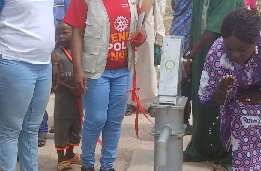 Taraba: Jalingo City Rotary Club Donates Borehole to&hellip;